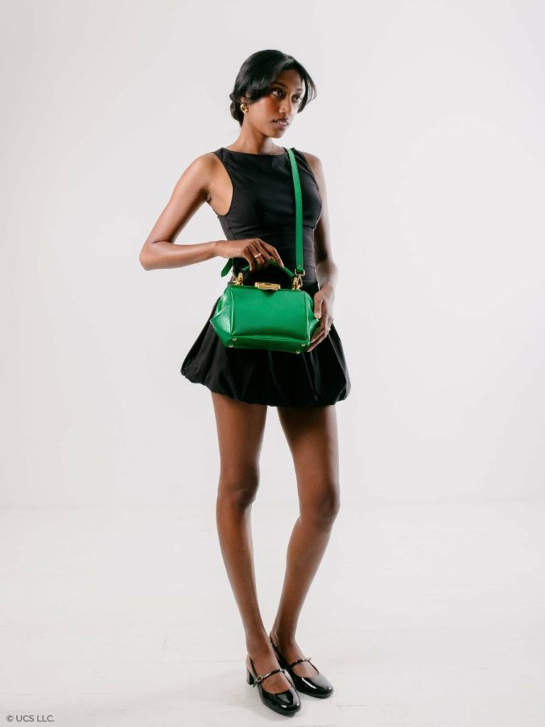 Cambridge Satchel Women The Mini Sophie - Wicked Green Metallic Handbags - Image 2