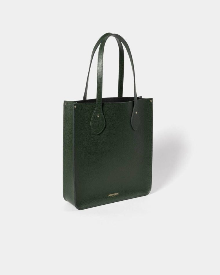 Cambridge Satchel Women The Tote - Racing Green Celtic Grain Tote Bags - Image 2