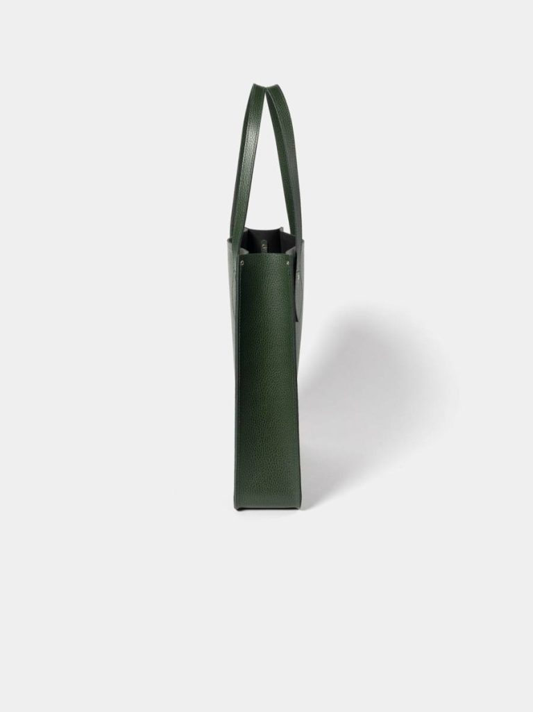 Cambridge Satchel Women The Tote - Racing Green Celtic Grain Tote Bags - Image 3