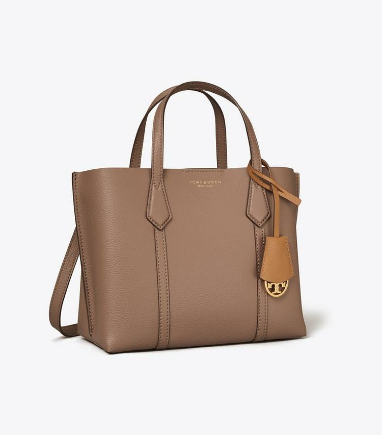 Clam Shell Women Tote Bags Small Perry Triple-Compartment Tote Tory Burch