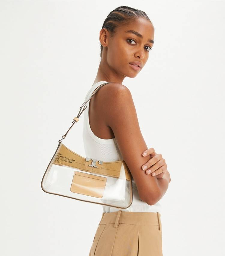 Clear Eleanor Clear Slim Shoulder Bag Women Shoulder Bags Tory Burch - Image 2