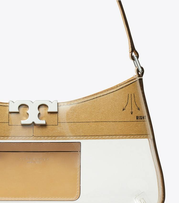 Clear Eleanor Clear Slim Shoulder Bag Women Shoulder Bags Tory Burch - Image 4