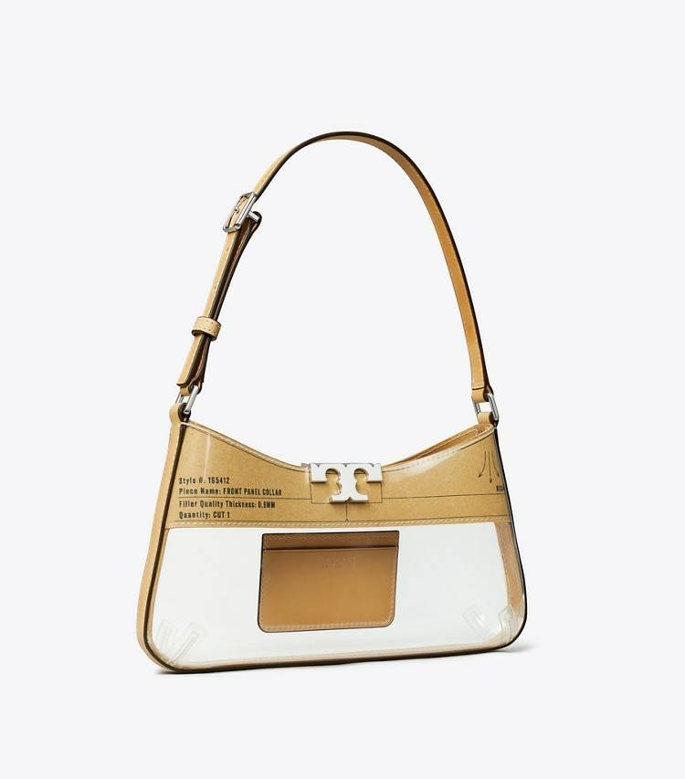 Clear Eleanor Clear Slim Shoulder Bag Women Shoulder Bags Tory Burch