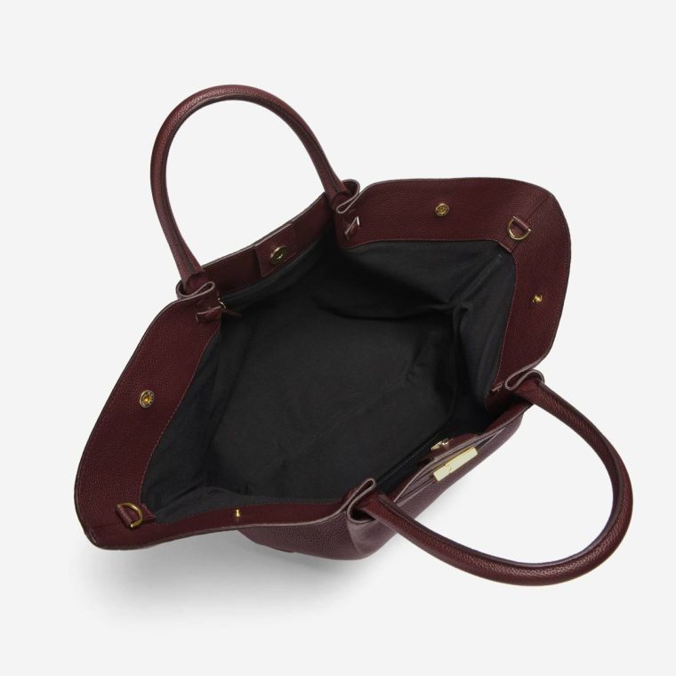 Crossbody Bags Burgundy Small Grain Women Demellier The Midi New York - Image 5
