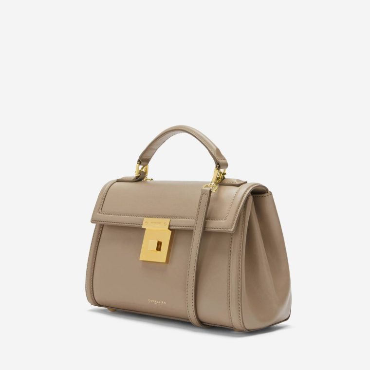 Crossbody Bags Demellier Dark Sand Smooth Women The Paris - Image 3