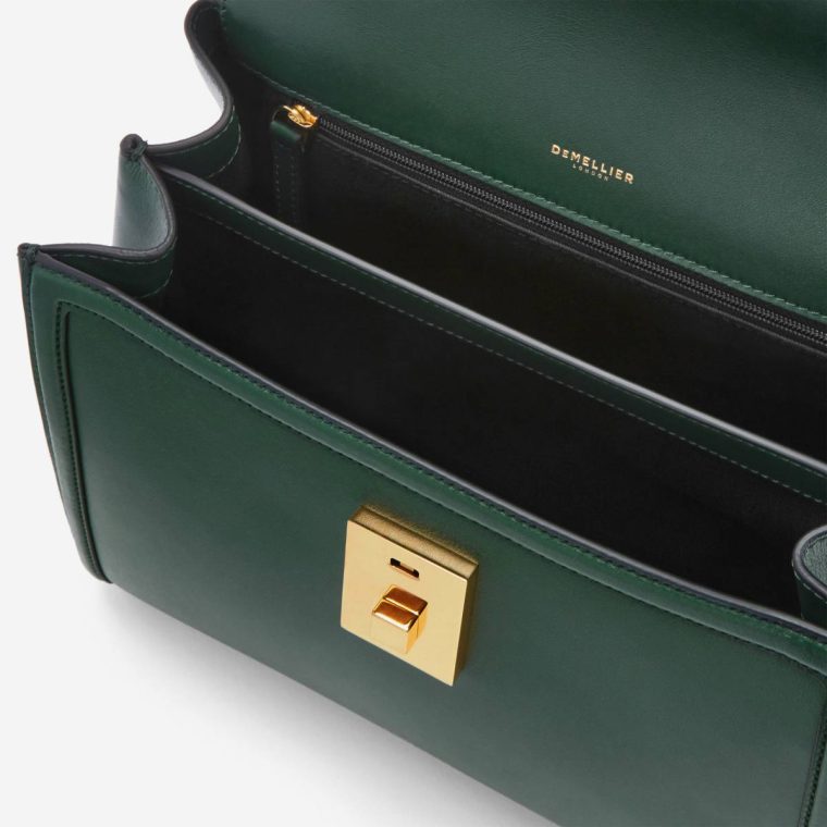 Crossbody Bags The Midi Paris Women Forest Green Smooth Demellier - Image 5