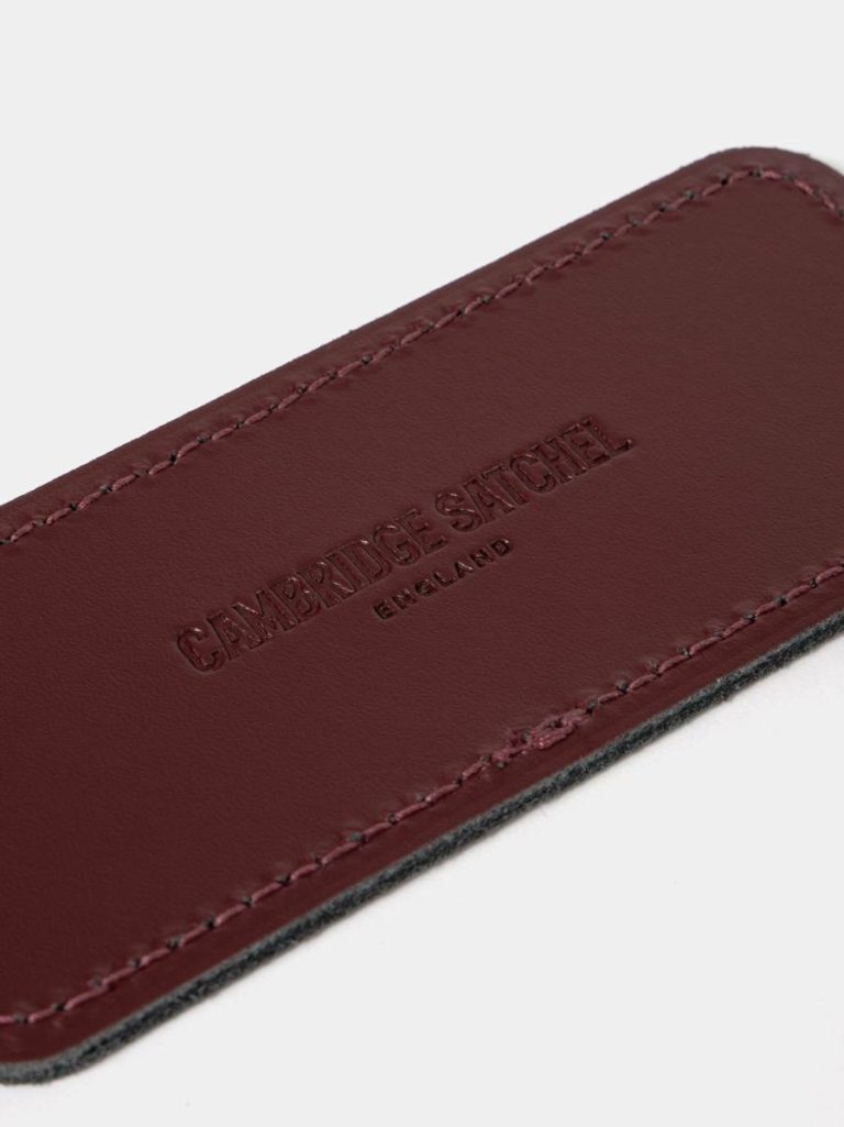 Crossbody Cambridge Satchel The Shoulder Pad - Oxblood Women - Image 4