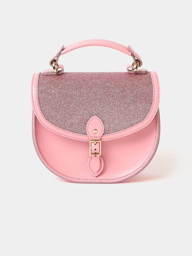 Crossbody Cambridge Satchel Women The Isla - Popular Pink Celtic With Pink Glitter