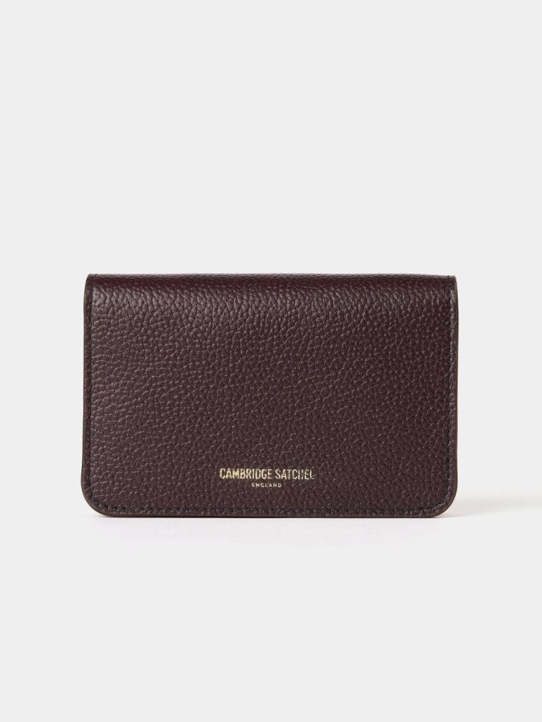 Crossbody Cambridge Satchel Women The Small Push Lock Purse - Bordeaux, Midnight & Clay Madras Grain - Image 2