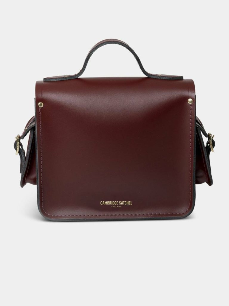 Crossbody The Traveller -Oxblood Women Cambridge Satchel - Image 3