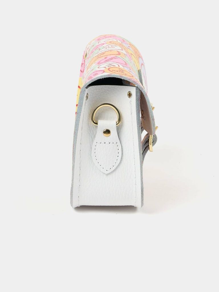 Crossbody Women The Little One - Love Hearts Print Cambridge Satchel - Image 4