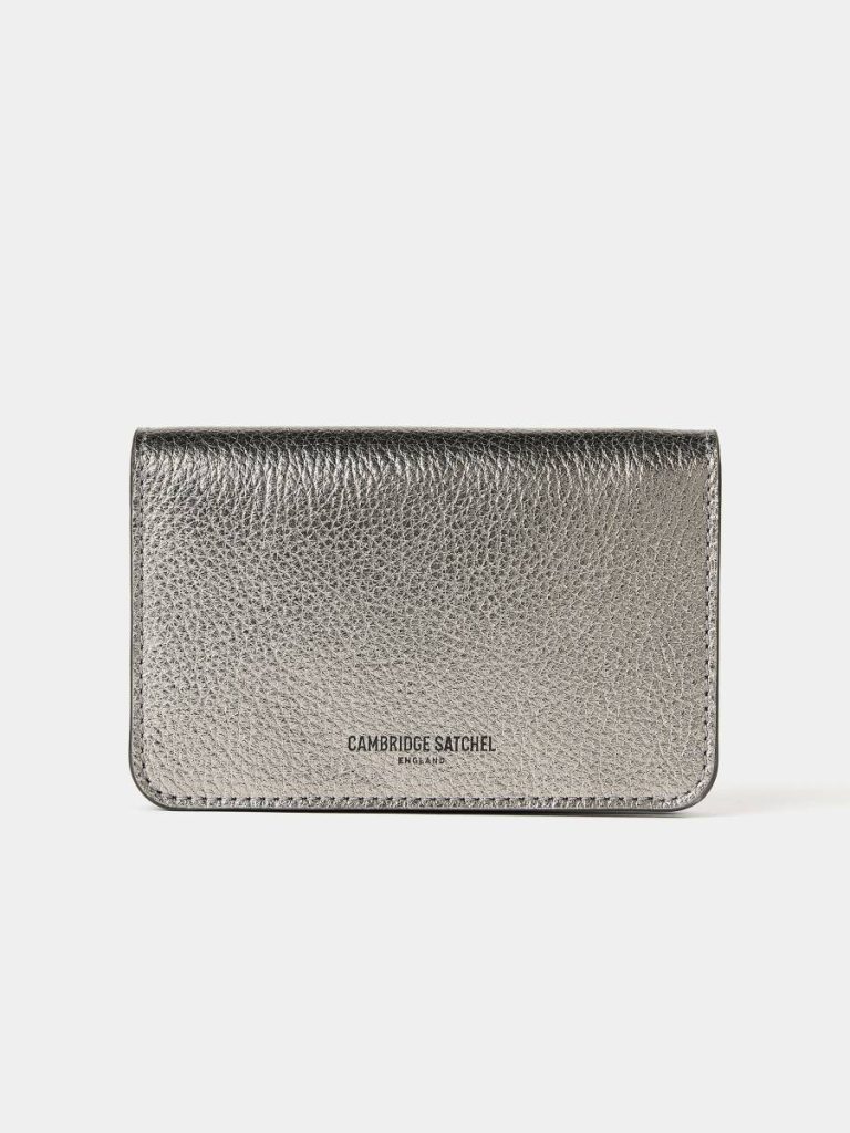 Crossbody Women The Small Push Lock Purse - Steel Madras Grain Cambridge Satchel - Image 2