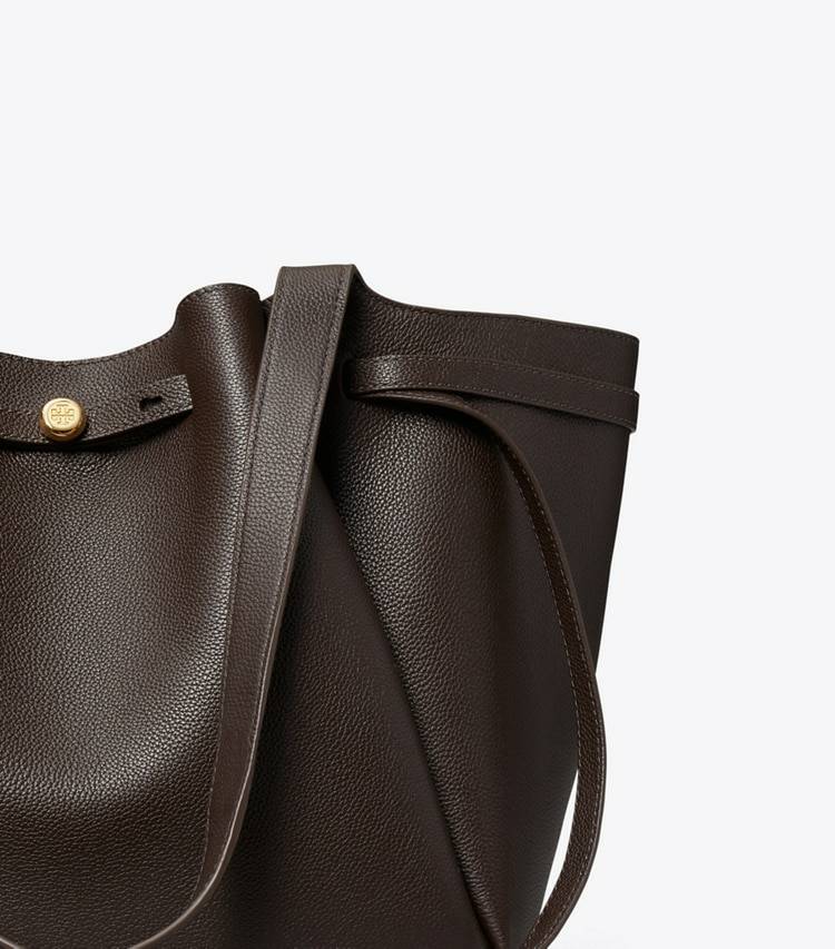 Deep Brown Tote Bags Romy Tote Women Tory Burch - Image 5