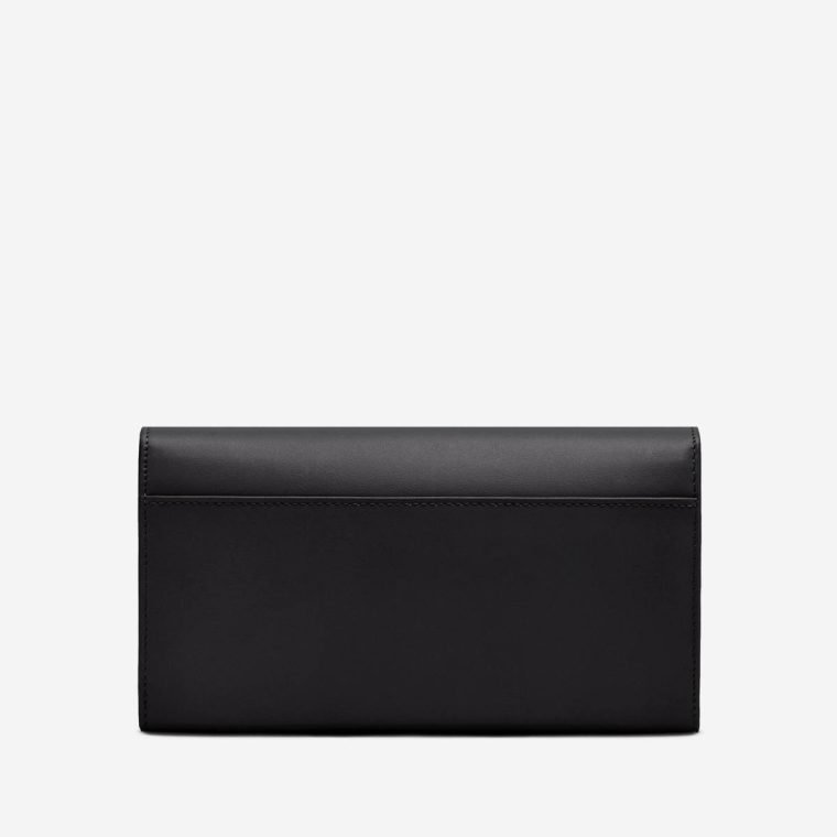 Demellier The Marais Wallet Women Black Smooth Small Leather Goods - Image 3