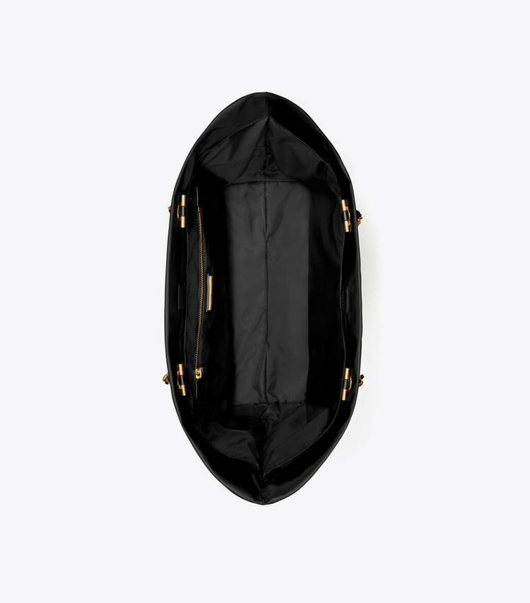 Ella Chain Tote Women Black Tory Burch Tote Bags - Image 5