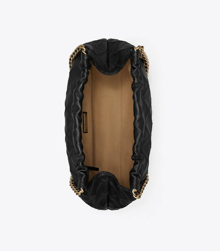 Fleming Soft Hobo Bag Women Black Tory Burch Hobo Bags - Image 5