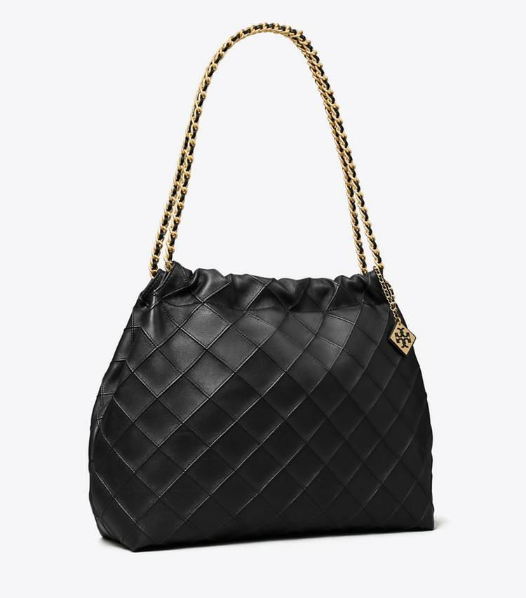 Fleming Soft Hobo Bag Women Black Tory Burch Hobo Bags
