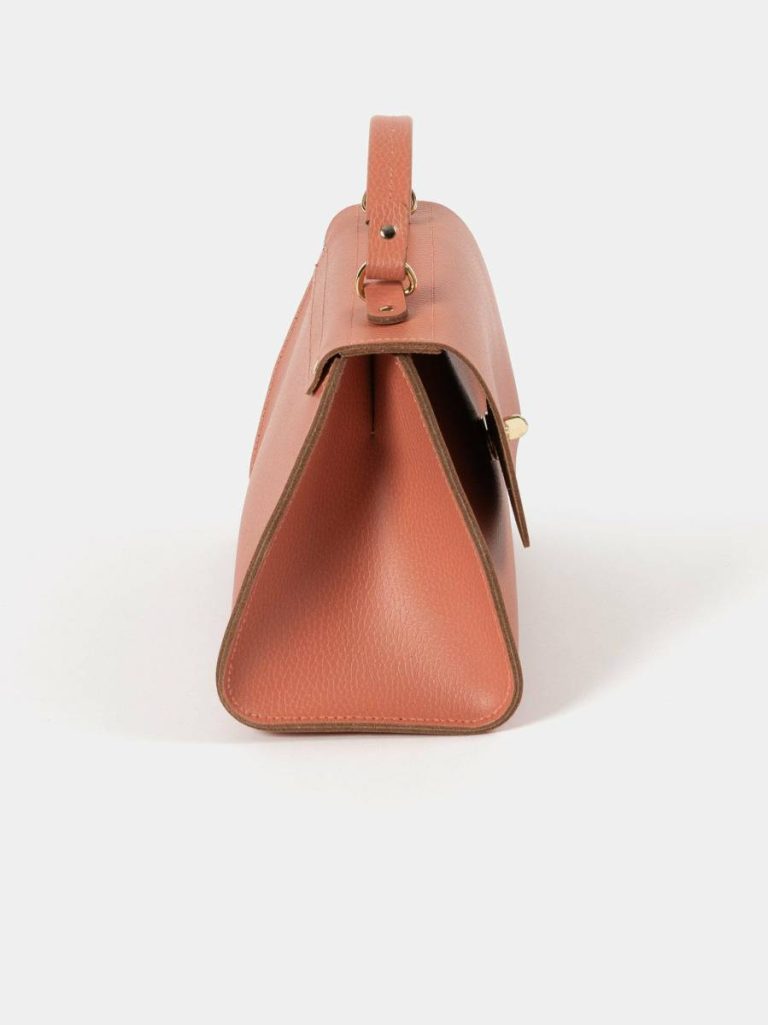 Handbags Cambridge Satchel Women The Daisy- Terracotta Celtic Grain - Image 4