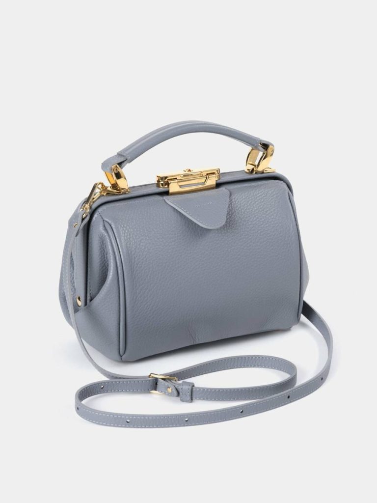 Handbags The Mini Sophie - French Grey Calf Grain Cambridge Satchel Women - Image 3