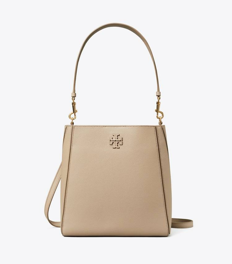 Hobo Bags Fresh Clay Tory Burch Women Mcgraw Bucket Bag - Image 4