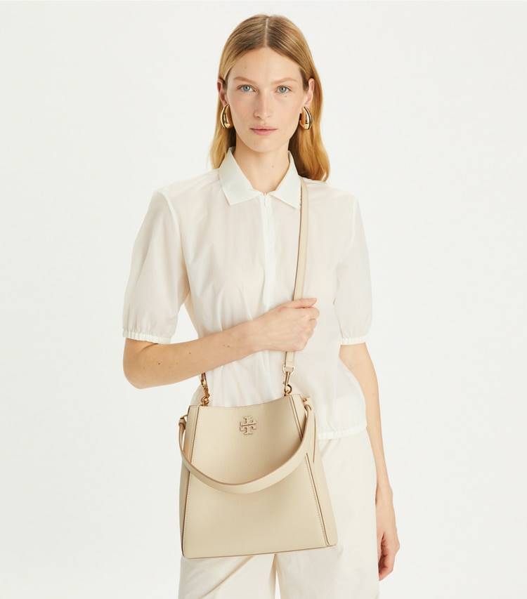 Hobo Bags Tory Burch Mcgraw Bucket Bag Women Brie - Image 3