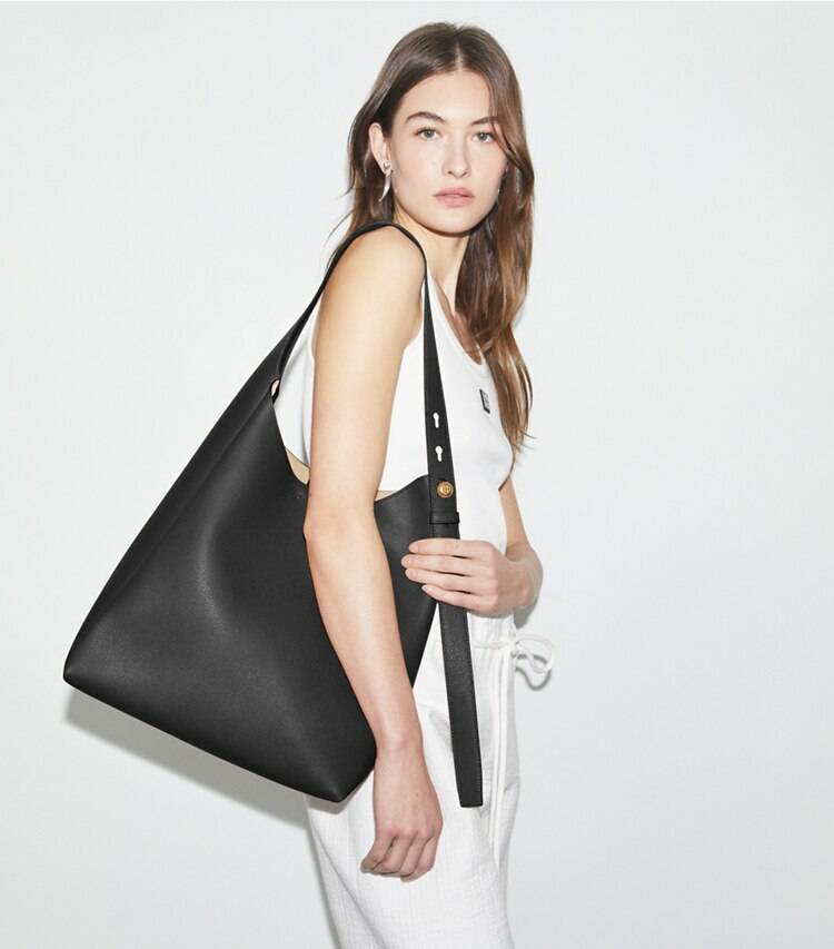 Hobo Bags Tory Burch Romy Hobo Bag Black Women - Image 2