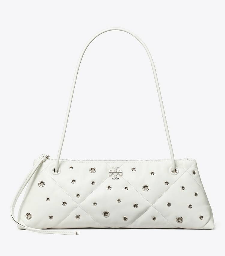 Kira Diamond Quilt Grommet East-West Shoulder Bag Women Multi Shoulder Bags Tory Burch - Image 3