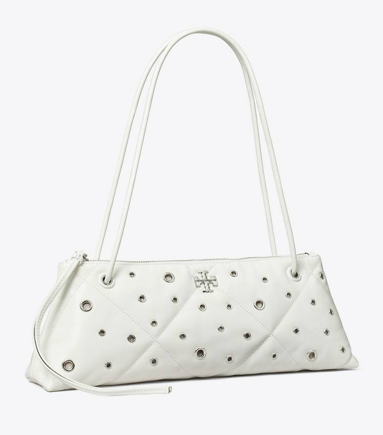 Kira Diamond Quilt Grommet East-West Shoulder Bag Women Multi Shoulder Bags Tory Burch