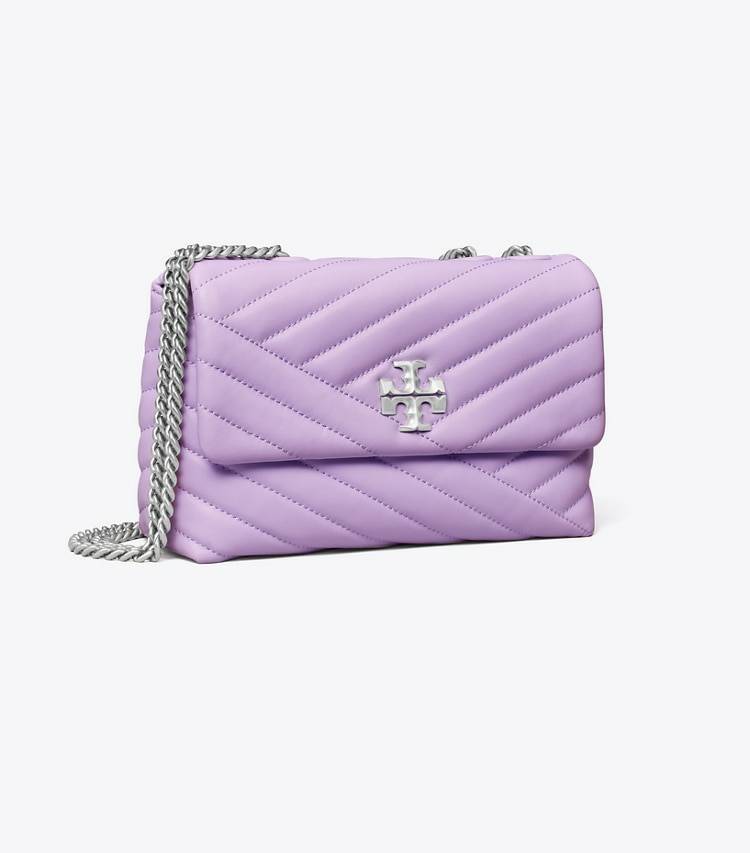 Lavender Cloud Shoulder Bags Tory Burch Small Kira Chevron Convertible Shoulder Bag Women