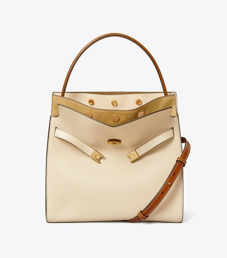 Lee Radziwill Double Bag Tory Burch New Cream Women Satchels - Image 3