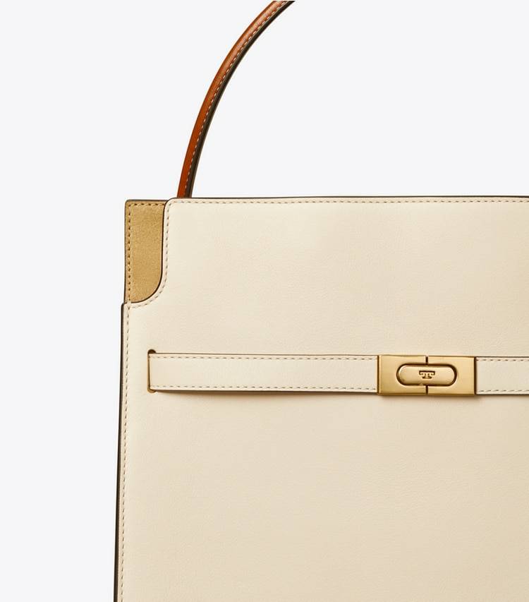 Lee Radziwill Double Bag Tory Burch New Cream Women Satchels - Image 4