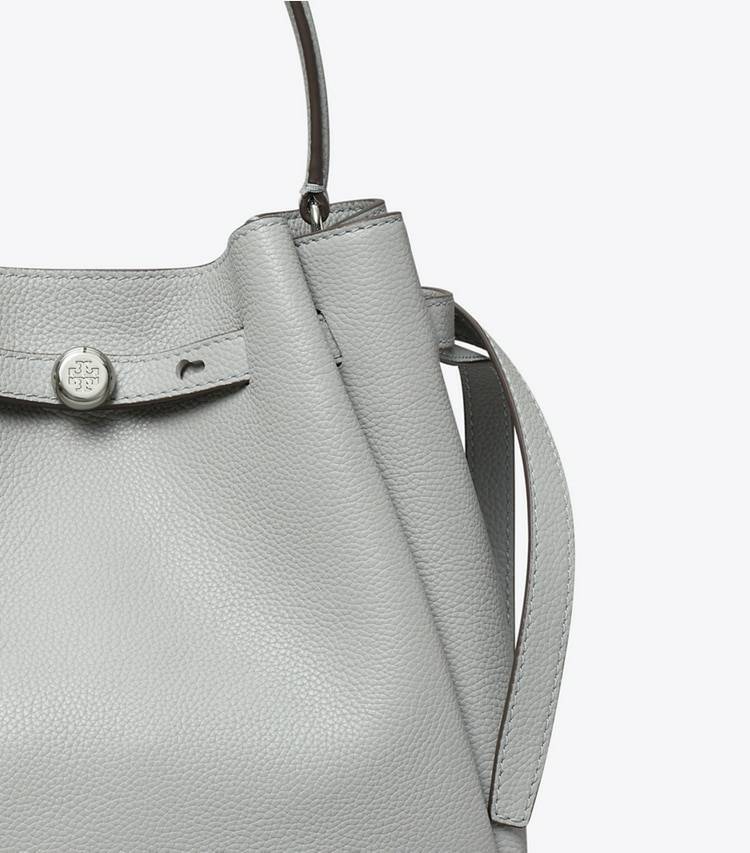 Light Granite Romy Bucket Bag Women Tory Burch Totes - Image 5