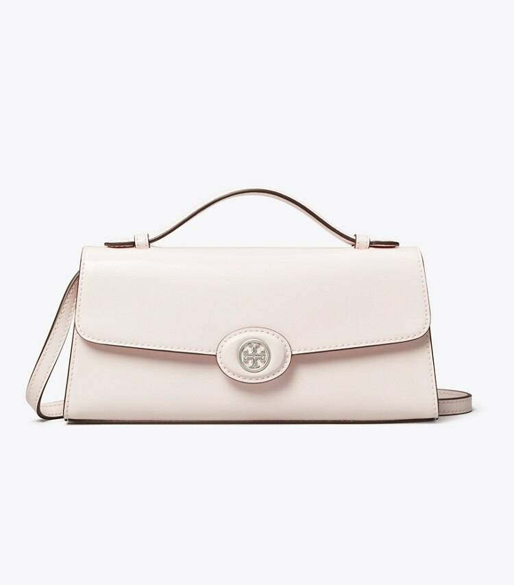 Mini Bags Powder Pink Mini Robinson Spazzolato Top-Handle Bag Women Tory Burch - Image 3