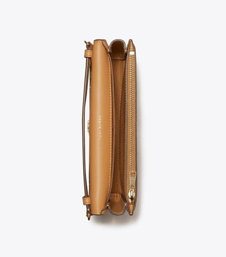 Mini Bags Women Tiramisu Tory Burch Robinson Pebbled Chain Wallet - Image 5