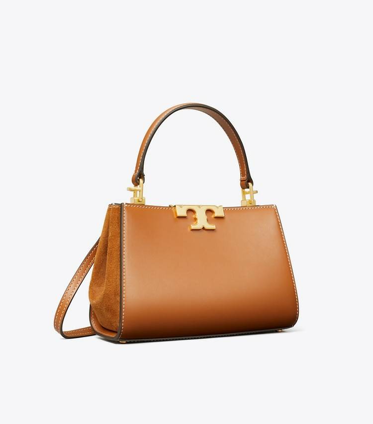 Mini Eleanor Satchel Crossbody Bags Tory Burch Women Malt Whiskey