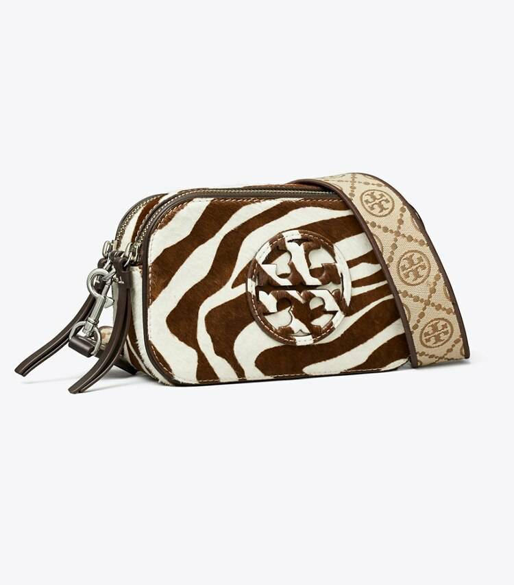 Mini Miller Calf Hair Crossbody Bag Tory Burch Zebra Women Crossbody Bags