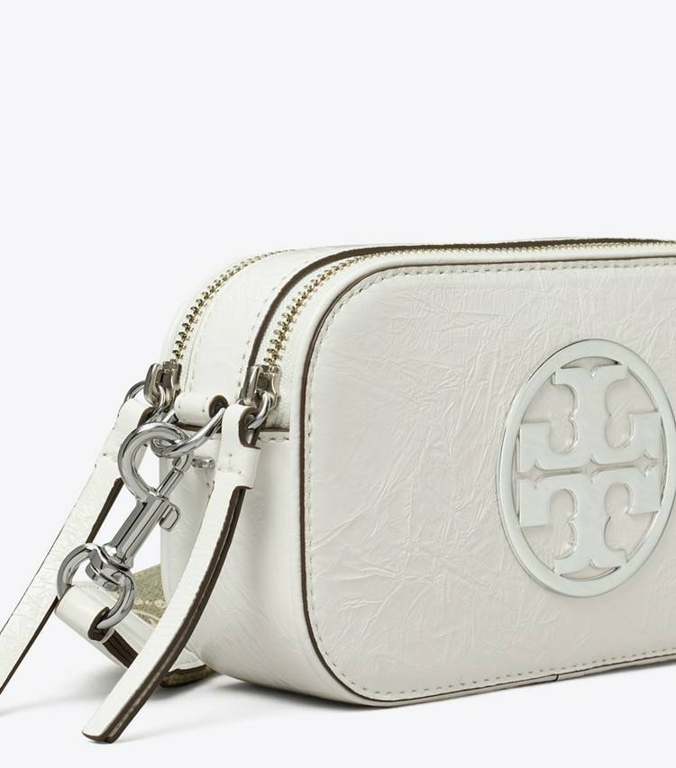 Mini Miller Crinkle Crossbody Bag Women Blanc Tory Burch Crossbody Bags - Image 4