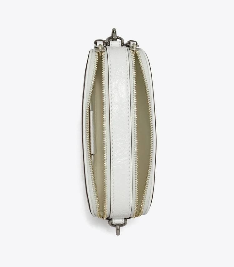 Mini Miller Crinkle Crossbody Bag Women Blanc Tory Burch Crossbody Bags - Image 5