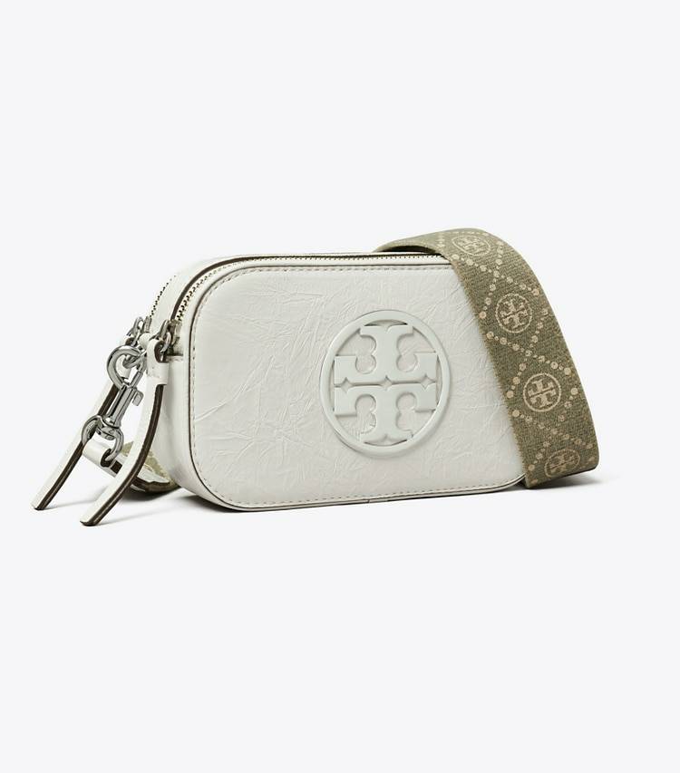 Mini Miller Crinkle Crossbody Bag Women Blanc Tory Burch Crossbody Bags
