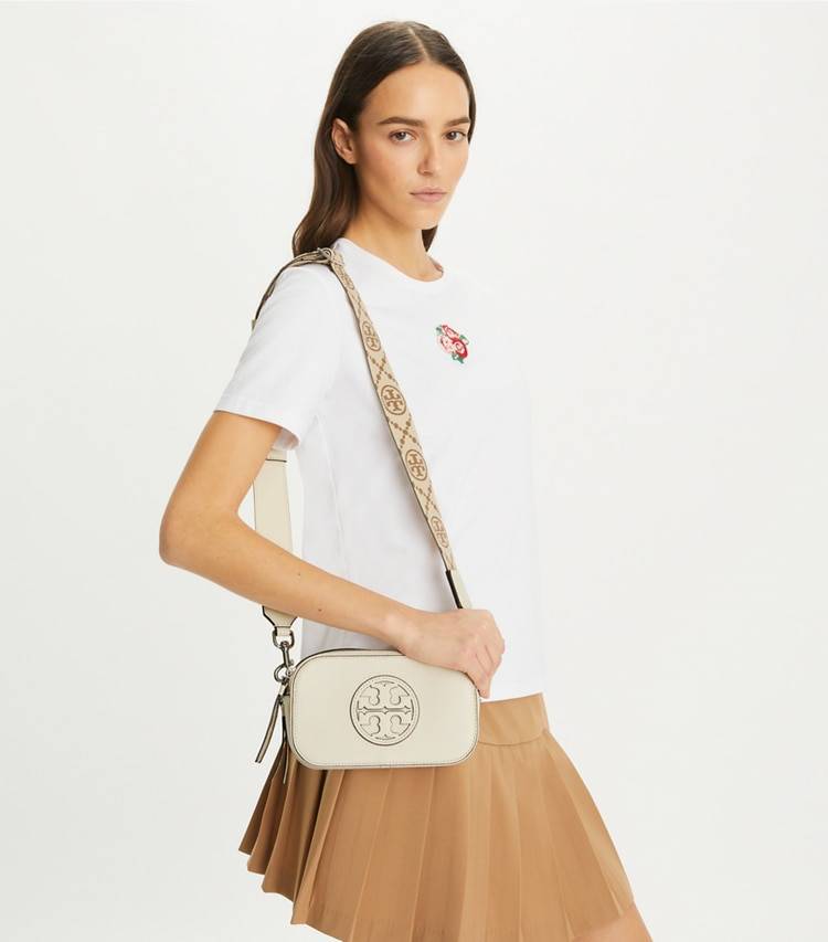 Mini Miller Crossbody Bag Women Crossbody Bags Tory Burch New Ivory - Image 2