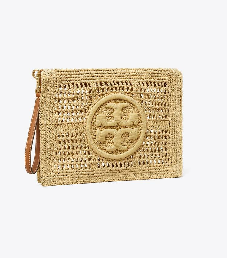 Natural Women Ella Crochet Pouch Tory Burch Wristlets