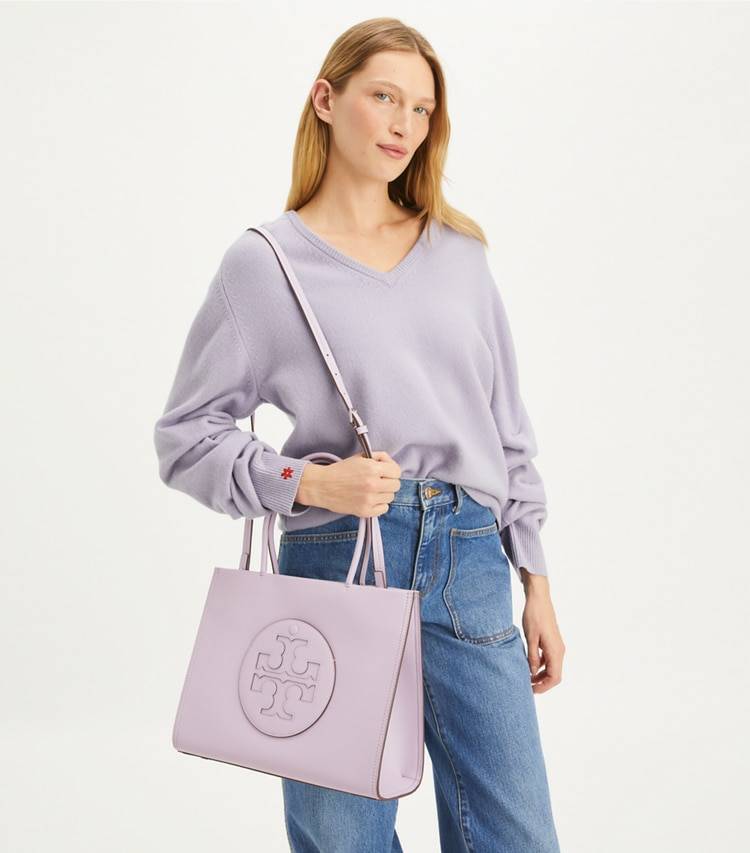 Purple Heather Tory Burch Women Tote Bags Small Ella Bio Tote - Image 3