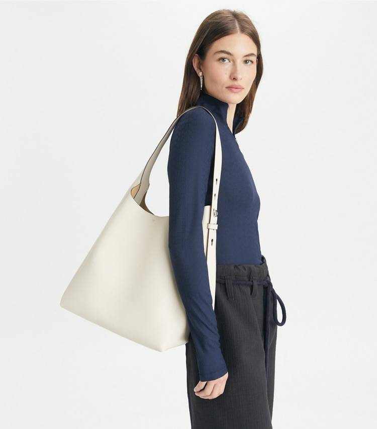 Romy Hobo Bag Totes Tory Burch Light Cream Women - Image 2