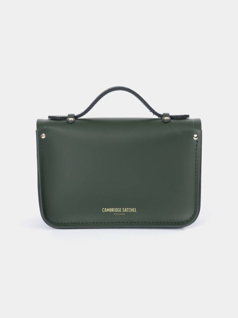 Satchels Cambridge Satchel Women The Mini - Racing Green - Image 4