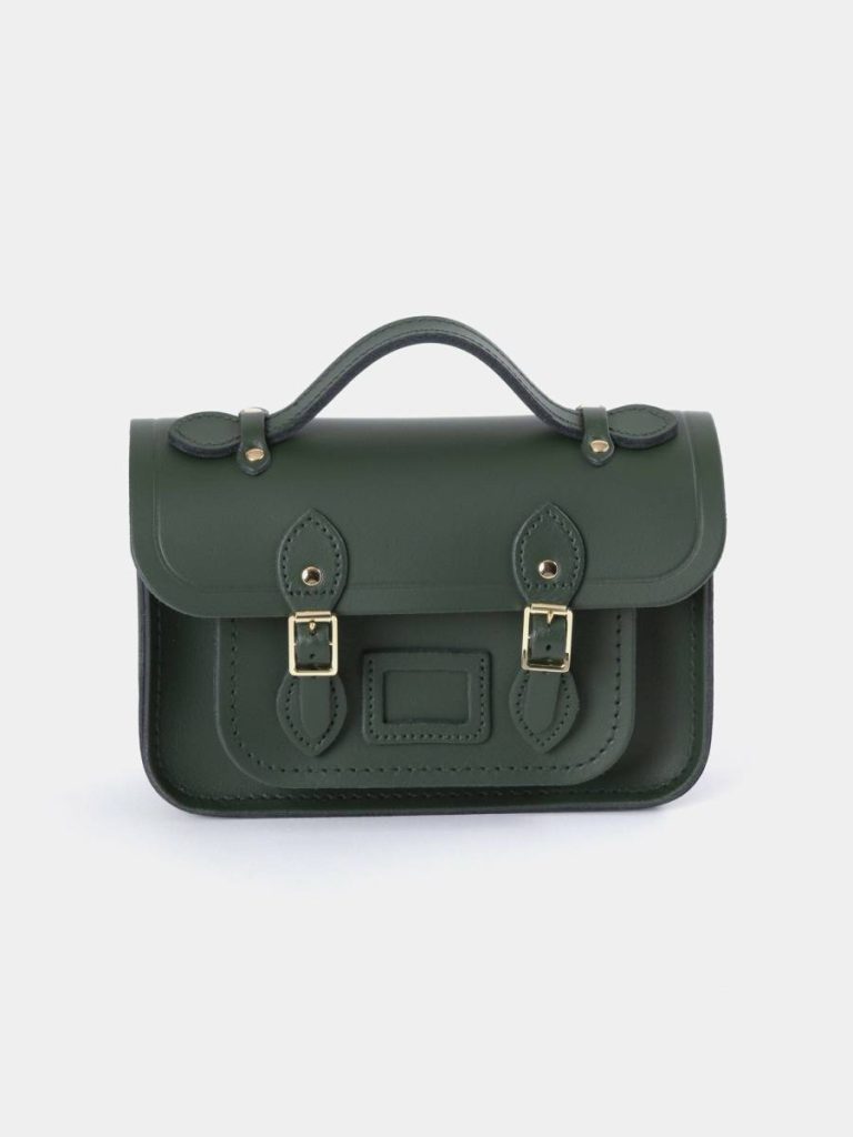 Satchels Cambridge Satchel Women The Mini - Racing Green
