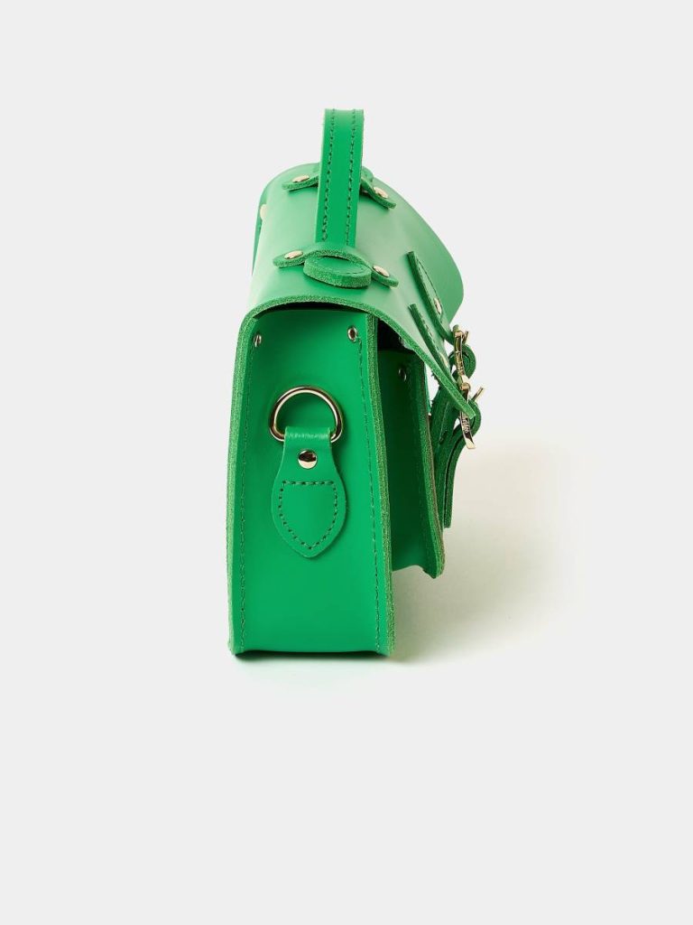 Satchels The Mini - Wicked Green With Wicked Green Metallic Calf Cambridge Satchel Women - Image 5