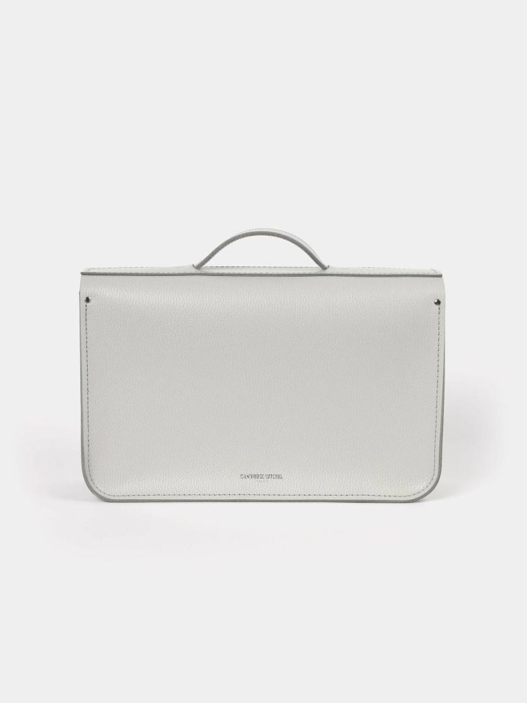 Satchels Women The 15 Inch Batchel - Moon Grey Celtic Grain Cambridge Satchel - Image 4