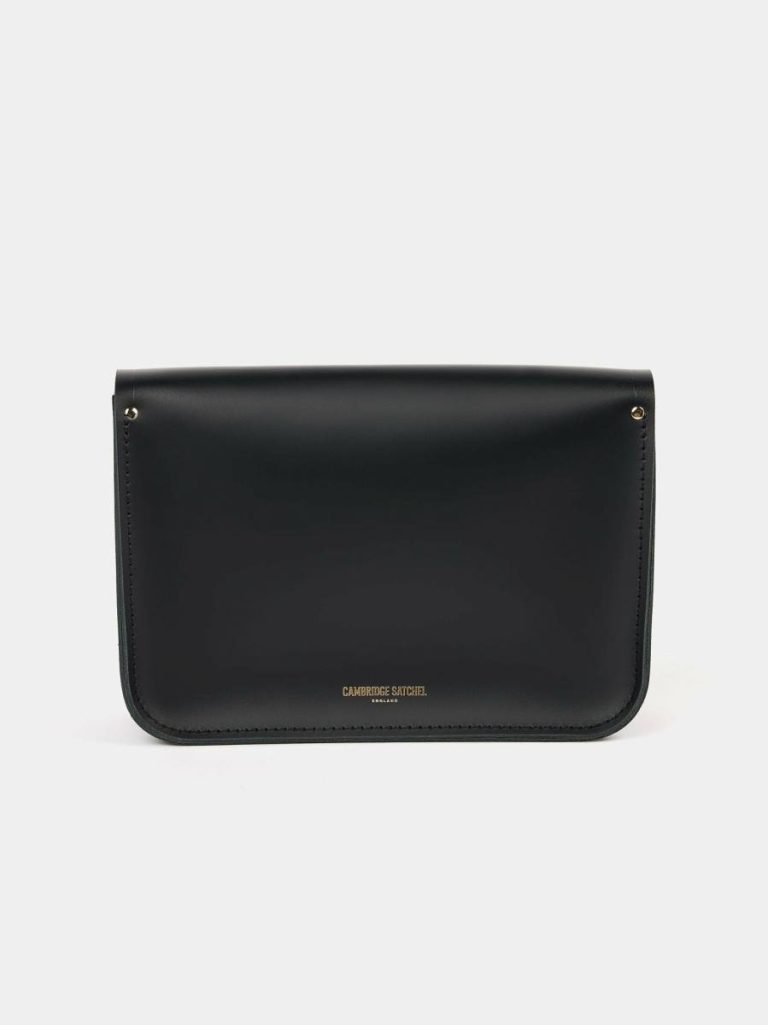 Satchels Women The Twist Lock Satchel - Black Cambridge Satchel - Image 3