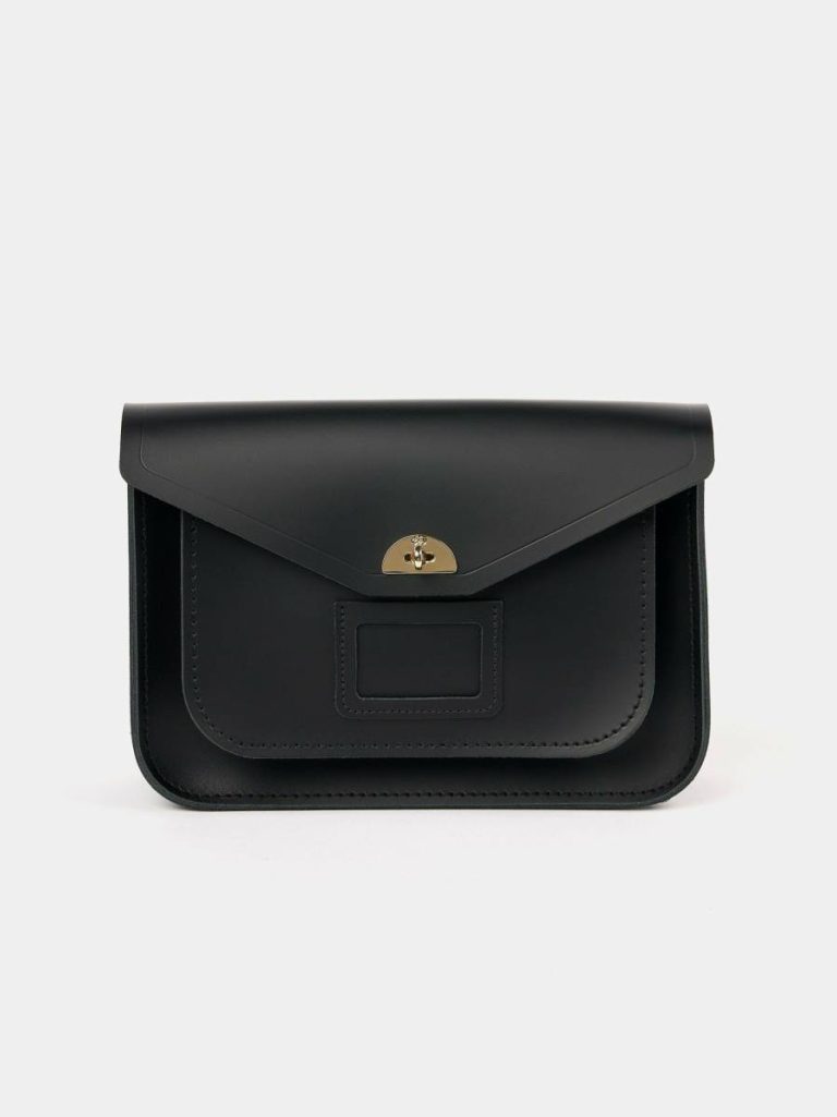 Satchels Women The Twist Lock Satchel - Black Cambridge Satchel