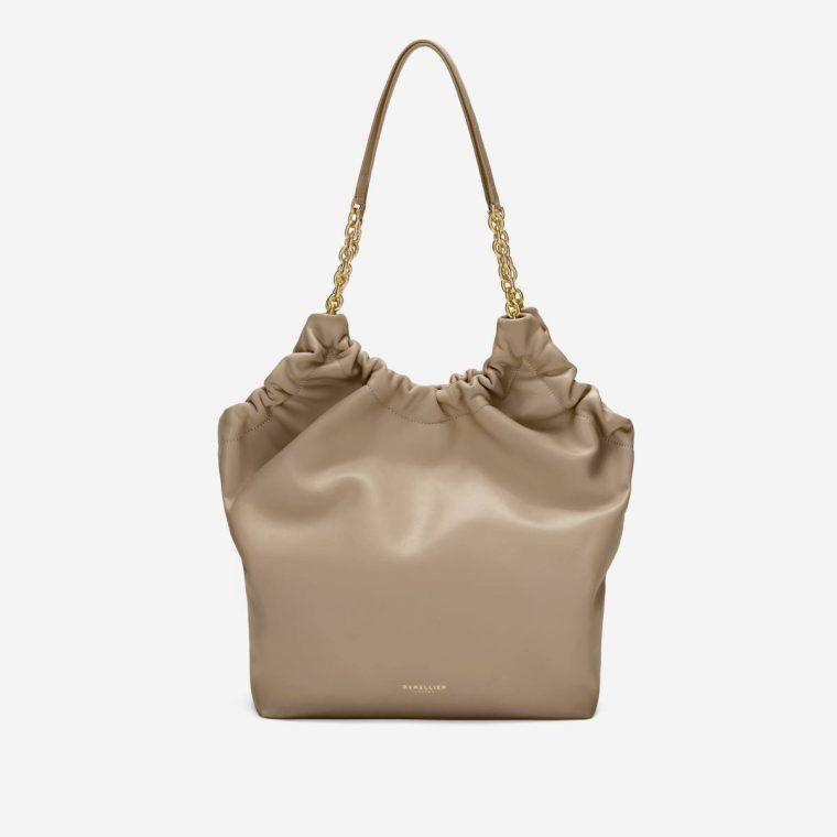 Shoulder Bags Demellier Dark Sand Smooth Women The Miami